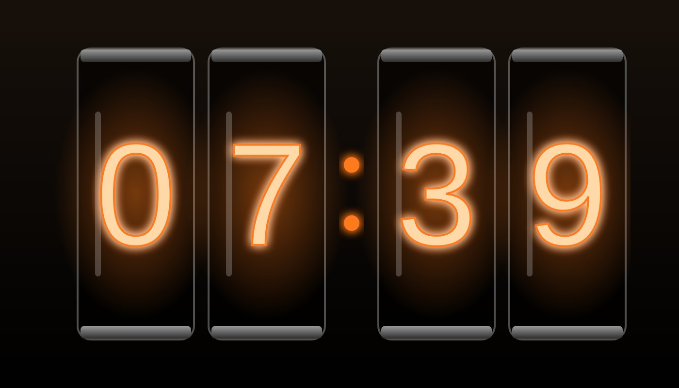 EventTimer med nixie-rør